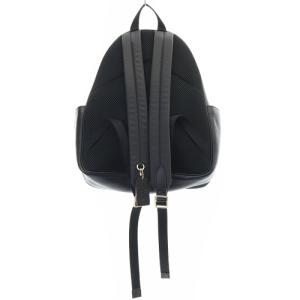 COACH シグネチャー リュック レザー ロゴ 黒 ブラック 茶色 ブラウン