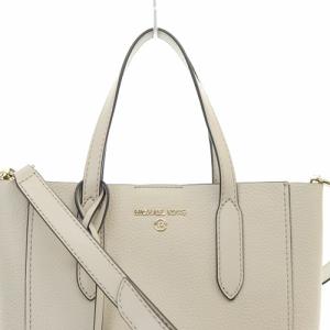 MICHAEL KORS SINCLAIR ショッパー トート バッグ ショルダーバッグ 2way レザー べージュ