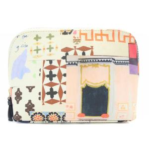 KERRINGTON ケリントン ポーチ PVC ロゴ アイボリー