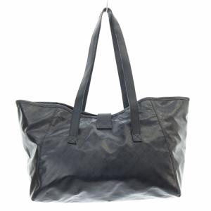 GHERARDINI ソフティ トートバッグ ハンドバッグ 総柄 黒 ブラック