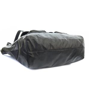 GHERARDINI ソフティ トートバッグ ハンドバッグ 総柄 黒 ブラック