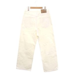 EVERYDAY I LIKE 23SS ホワイト タックバギーデニム ジーンズ カラー 38 M 白 ホワイト