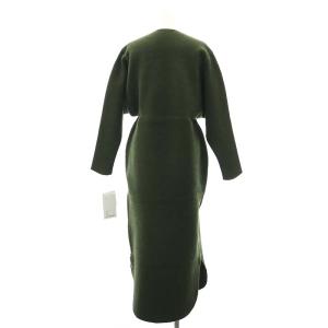 Mame Kurogouchi 23AW Wool Cashmere Frilled Knitted Dress