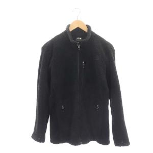 ジップインバーサミッドジャケット ジップアップ フリース M 黒 ブラック