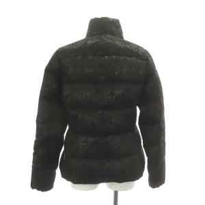 MONCLER SERITTE ジャガードダウンジャケット 1 ブラック