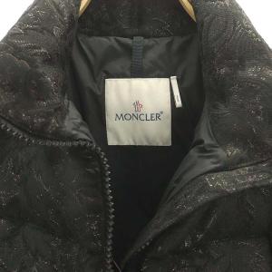 MONCLER SERITTE ジャガードダウンジャケット 1 ブラック