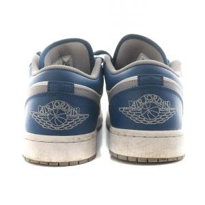 NIKE 553558-412 Air Jordan 1 Low スニーカー 27.0cm ブルー
