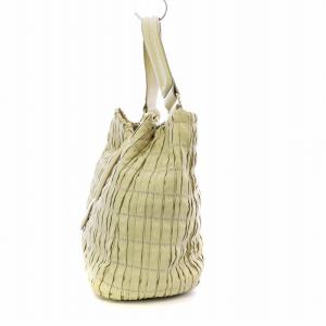 BALLY ワンハンドルバッグ ハンド トート プリーツ ゴールド金具 レザー ベージュ