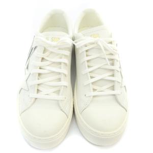 CONVERSE ALL STAR COUPE EPAIS TRIOSTAR AM OX スニーカー レザー 24cm 白 ホワイト 38001300