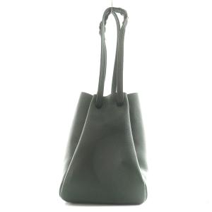 HIROFU ロシェ ROCHE ショルダーバッグ ハンドバッグ レザー 緑 グリーン