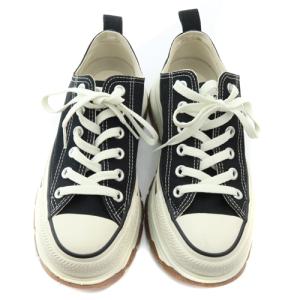 CONVERSE オールスター トレックウェーブ OX スニーカー 23.5cm 黒 ブラック 白 ホワイト 1SD664