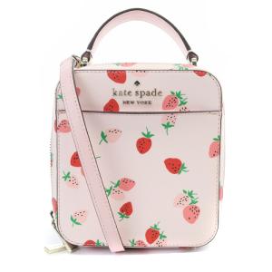 ワイルド ストロベリー バニティバッグ レザー ショルダーバッグ ロゴ ピンク