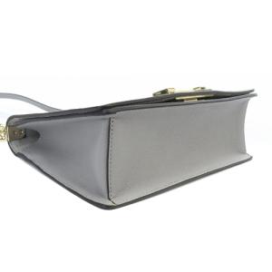 FURLA MIMI ミミ ショルダーバッグ レザー 切替 グレー