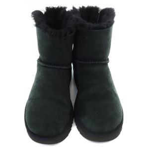 UGG australia ミニ ベイリー ボウ Mini Bailey Bow II ムートンブーツ リボン 24cm グレー 1016501