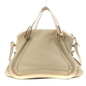 Chloe パラティ ハンドバッグ ショルダーバッグ ホワイト 8HS891-043
