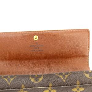 LOUIS VUITTON モノグラム ポシェット ポルト モネ クレディ 長財布 二つ折り M61725 OH