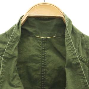 Deuxieme Classe 22SS military coat カーキ