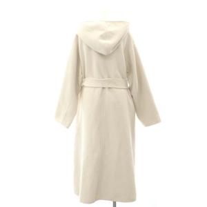 SNIDEL リバーフードコート ロング 前開きトッパー ウール 1 M ピンク