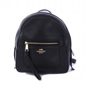 アンディ バックパック リュックサック バッグ レザー 黒 ブラック F30530