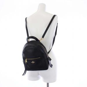 COACH アンディ バックパック リュックサック バッグ レザー 黒 ブラック F30530