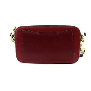 MARC JACOBS ザスナップショット ショルダーバッグ レザー 赤 レッド