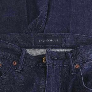 MADISONBLUE ハイウエストデニムパンツ テーパード 01 紺 ネイビー