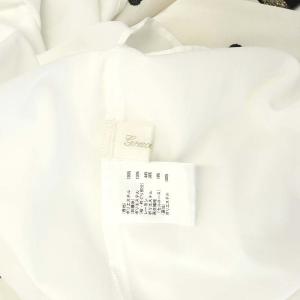 Grace Class ハートエンブロイダリーワンピース ロング 長袖 36 白 黒 ホワイト ブラック