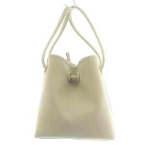 VASIC BOND ハンドバッグ レザー クリーム