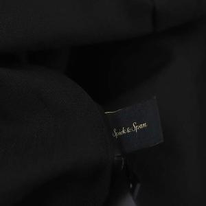 Spick&Span 23SS P/Lツイルボリュームスカート タック フレア ロング 38 M 黒 ブラック