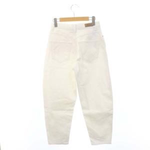 POLO RALPH LAUREN テーパードデニムパンツ ジーンズ ストレッチ 25R 白 ホワイト