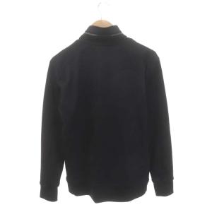 junhashimoto TRACK JACKET-EMBOSS CAMO カモ柄トラックジャケット ブルゾン バックファスナー 4 L 黒 ブラック