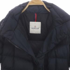 MONCLER LANOUX ダウンコート 0 ネイビー