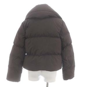 Theory KEILLY ショートダウンジャケット アウター 2 茶 ブラウン