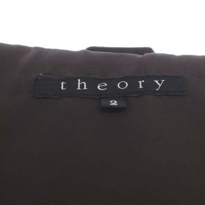 Theory KEILLY ショートダウンジャケット アウター 2 茶 ブラウン