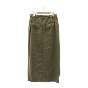 REMI RELIEF L'Appartement取り扱い 23SS Military Maxi Skirt スカート ミリタリー Iライン ロング