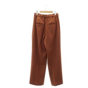 Plage 23AW washable straight ストレートパンツ 36 S 茶 ブラウン