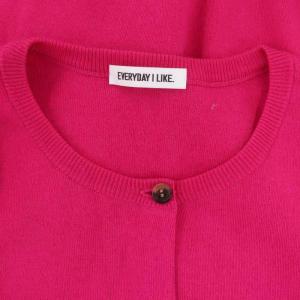 EVERYDAY I LIKE EVERYDAY C/N カーディガン ニット 長袖 ピンク
