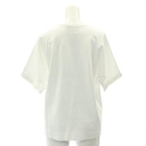 ebure ピュアオーガニックバイオクルーネックカットソー 半袖 38 M 白 ホワイト