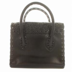 CARVING TRIBES ハンドバッグ Mini RS Handbag 2WAY ショルダー 牛革 レザー 黒 ブラック
