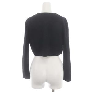 TOCCA SNOWFLAKE WALTZ JEWEL LAME BOLERO ボレロ カーディガン ニット 長袖 ショート丈 ラメ XS