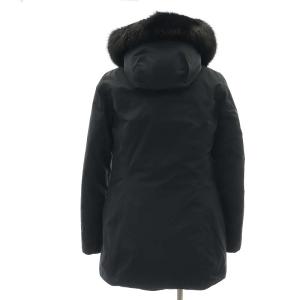 WOOLRICH ダウンコート フォックスファー XS ブラック 192MWWCPS2834