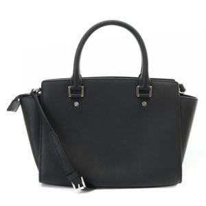 MICHAEL KORS セルマ ショルダーバッグ ハンドバッグ 2way レザー 黒 ブラック