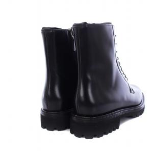 Church's Alexandra T ロイスカーフ レースアップブーツ レザー 23.5cm ブラック