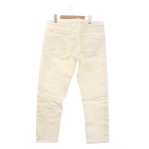 Deuxieme Classe デニムパンツ ジーンズ ストレート 40 白 ホワイト