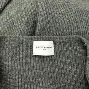 UNITED ARROWS ニットカーディガン オーバーサイズ 長袖 グレー