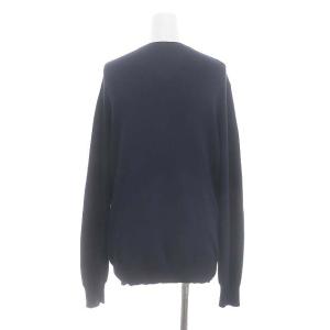 EVERYDAY I LIKE C/N カーディガン ニット 長袖 クルーネック 紺 ネイビー