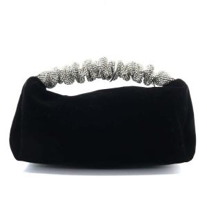 alexanderwang scrunchie ベルベット ミニバッグ ハンドバッグ ワンハンドル ブラック