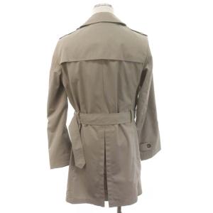 HERNO ヘルノ コットン混 トレンチ コート スプリングコート ベルト付き 46 グレー