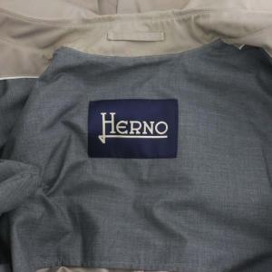 HERNO ヘルノ コットン混 トレンチ コート スプリングコート ベルト付き 46 グレー