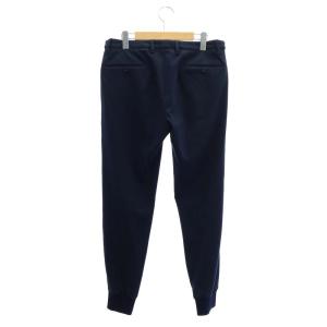 GTA SLIM FIT ストレッチ パンツ テーパード ジッパーフライ コットン混 46 紺 ネイビー